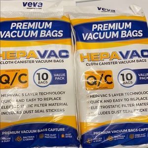Veva Premium Vacuum Bags 2 packs of 10